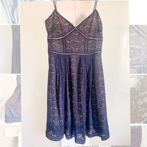 Joie Navy Lace Dress